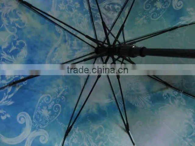 double layer ladies' straight umbrella