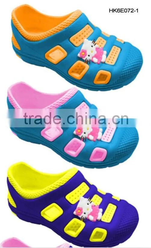 Cute animal clogs for kids ,children eva garden clogs