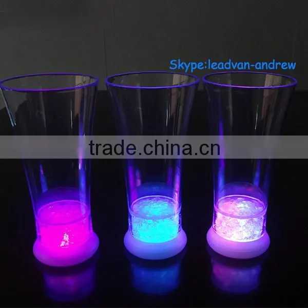 LED Beverage Cup Plastic Drink Cup Flashing 350 ML Juice Cup
