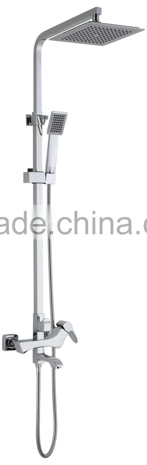 2015 New design shower set with 8" square shower head 82336
