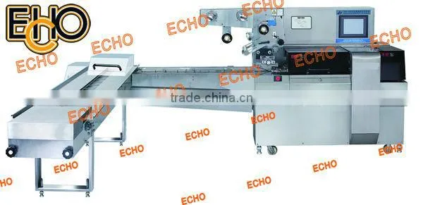 On Edge Biscuit Wrapping Machine with Gusset-insert