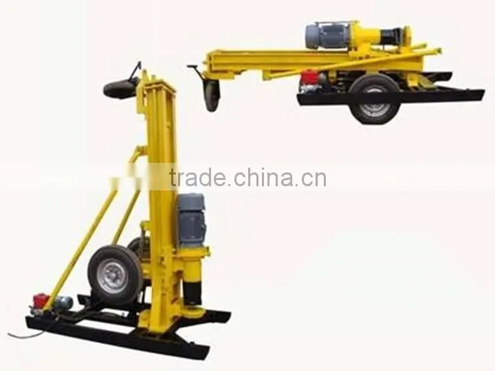 portable water well drilling equipment KQZ150D used water drilling for sale