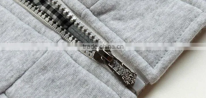 cotton black casual vest