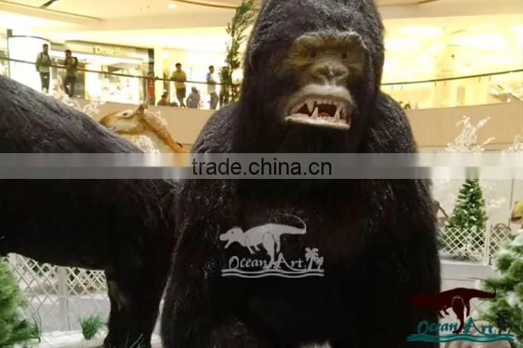 OA4027 Artificial life size Ice Age animatronic animal exhibition