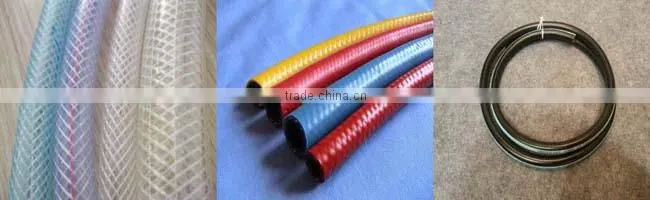 PVC braided naturtal gas extension hose