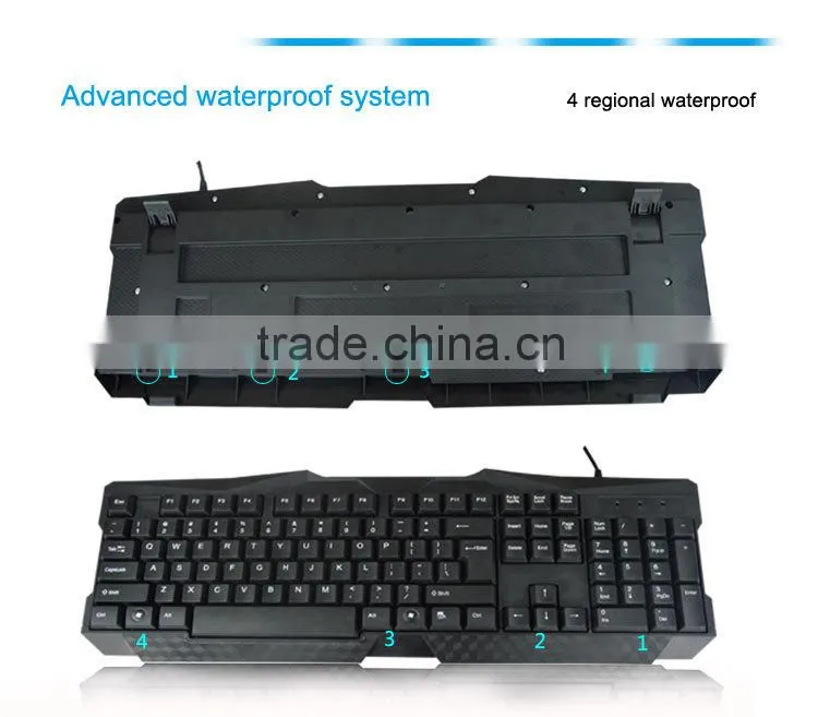 VMT-07 desktop keyboard led mouse manufacturer gaming keyboard set