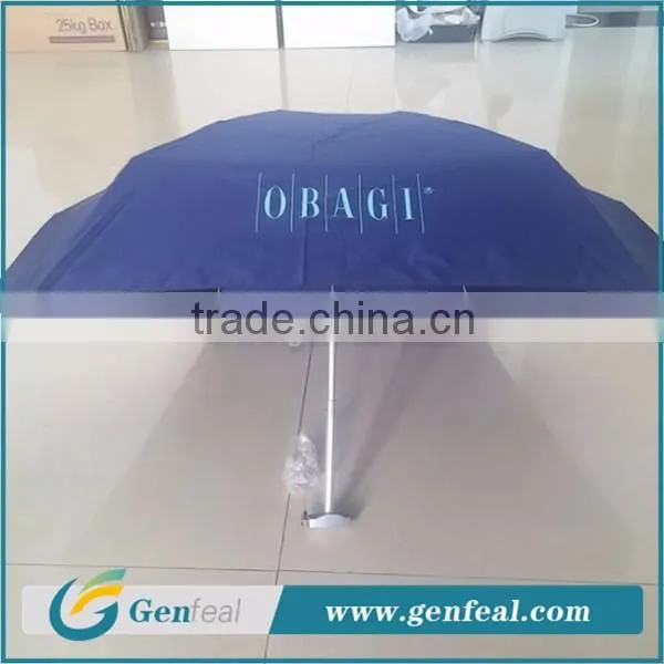 aluminium umbrella frame 5 fold small umbrella for promotion