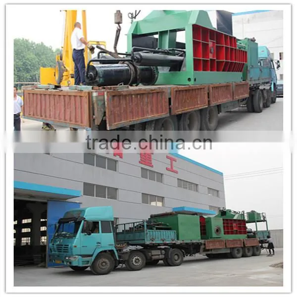 PLC control scrap steel breaking line