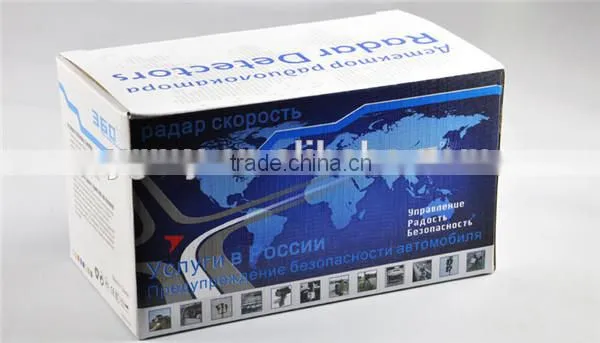 100% New Model Car Radar Detectors V7 for Car Speed Testing Russian & English