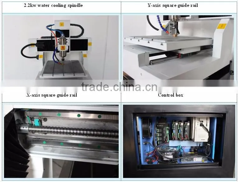 DSP Controller small 400*400mm metal cnc cutting machine