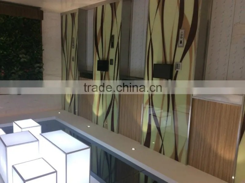 SGP laminated glass, safety glass, bullet proof glass, explosion proof glass, porceilain white ceramic full covered.