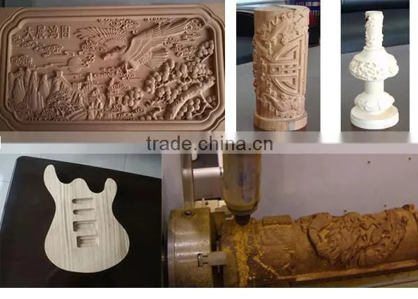 Glory Multi Function CNC Router with Rotary Axis