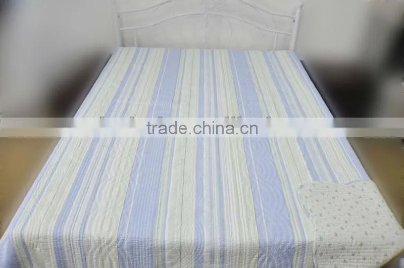 Elegant microfiber printed bedding set /bedspread set