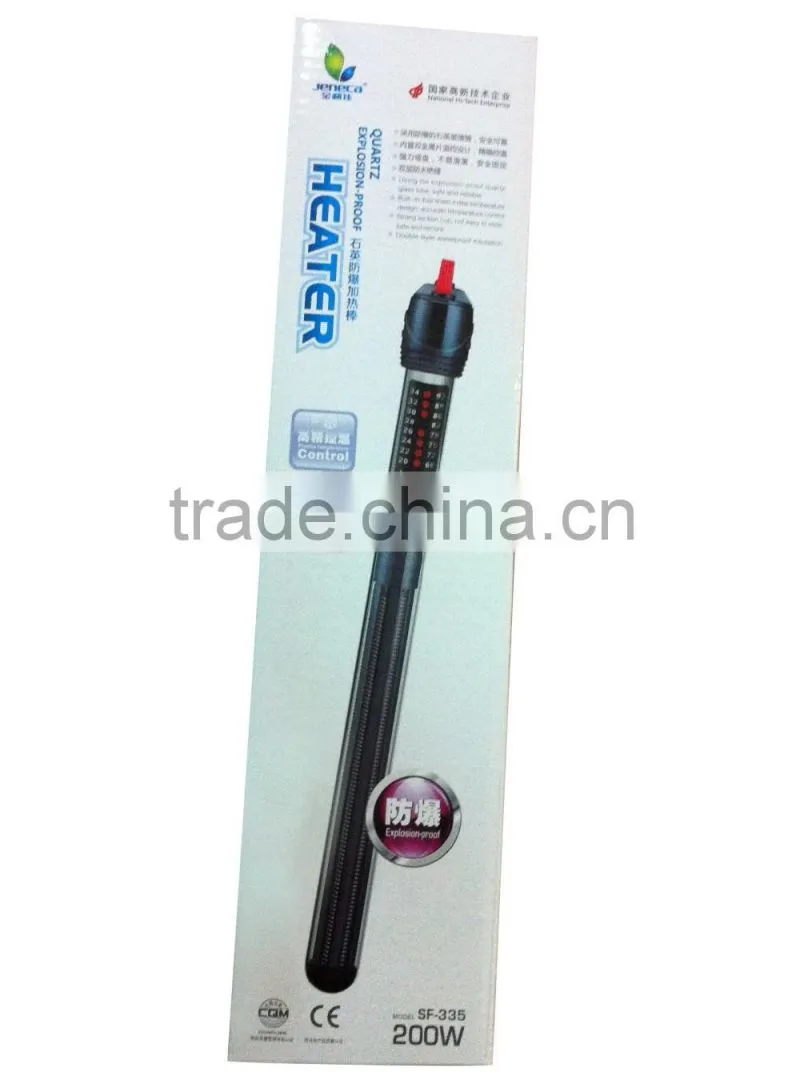 Submersible Aquarium Glass Heater with CE 50W~500W