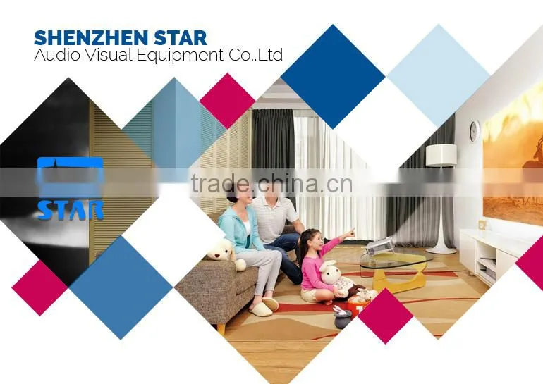 LED86+ HD Business Education Home Theater HDMI Projector Support Smart Androin OS WIFI bluetooth smart phone projector