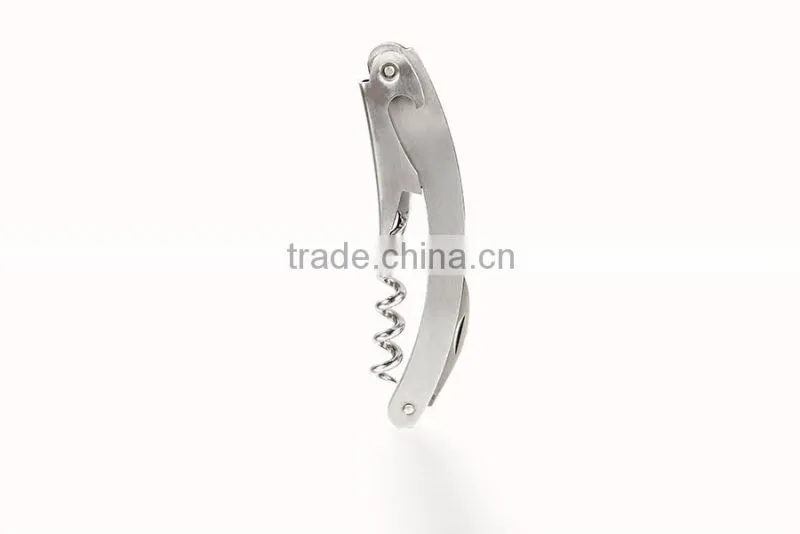 bar tools wine bottle opener wine corkscrew metal stainless steel waiter's wine opener with knife