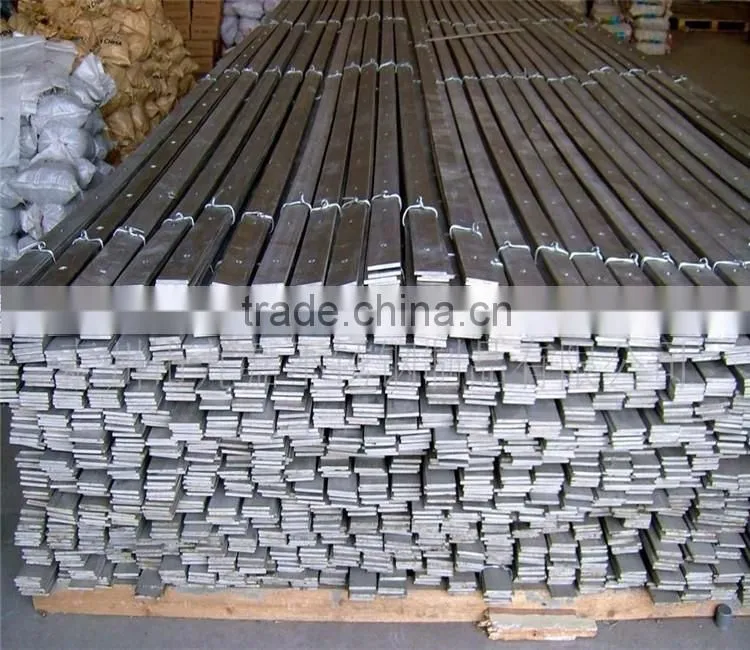 50mm x 50mm x 4mm Mill Edge industry material stainless steel flat bar