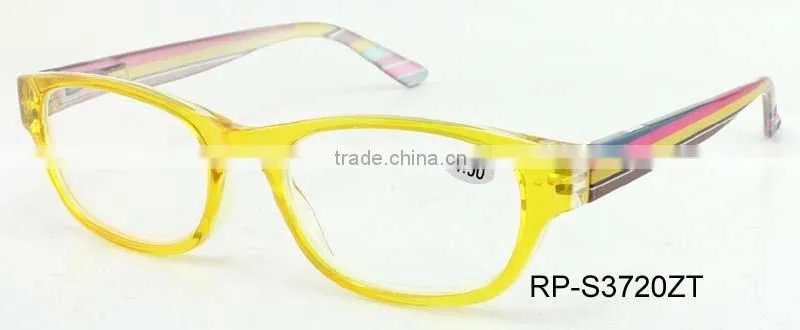 RP-S3720 candy color cool frame new fashion reading glasses with pouches