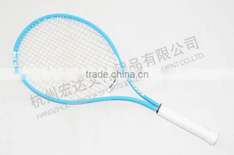 KIDDY new design aluminium alloy junior tennis racket for gifts trade with overgrip tennis