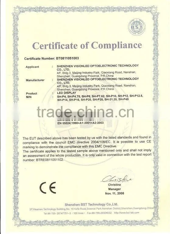 LED Pharmacy Cross with CE certificate