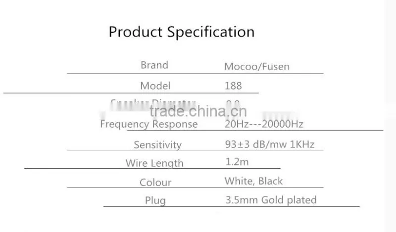 Promotional Good Pricing Color Light Mono Metal Earbuds