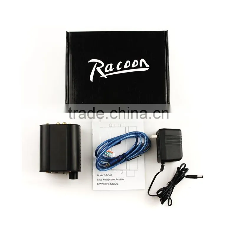 HiFi RACOON SG300 24Bit/96KHz high-quality USB Decoder DAC tube amp
