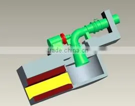 Shaft-extension tubular turbine