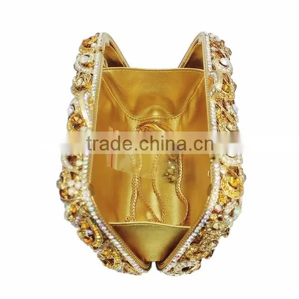 beautiful rhinestone crystal clutch bag wholesale purse latest clutch purses (88161A-G)