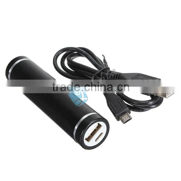 Travel Journey External Battery Charger 2600 Cylinder Lipstick PowerBank