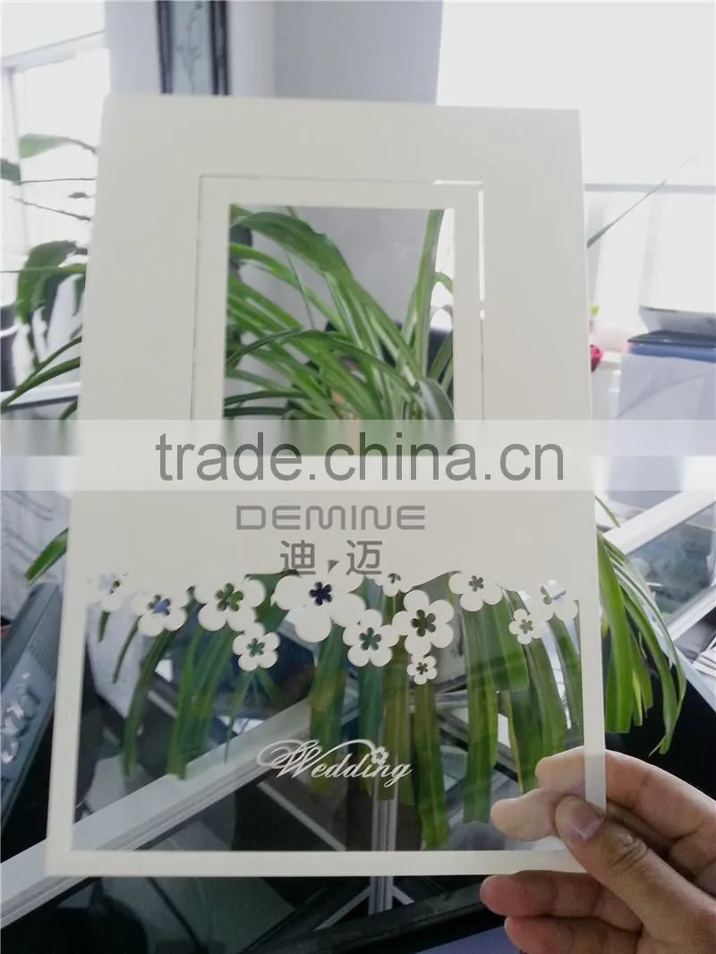 Custom high quality acrylic photo frame 4.0x6.0inches (10.2x15.2cm)