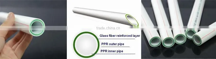 China Fiberglass Reinforced PPR Pipe Making Machine /PPR GF PPR Pipe Extrusion Machine/Production Line Maker