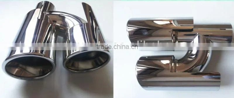 Muffler Tips for Pors Panamera Turbo Style 09~