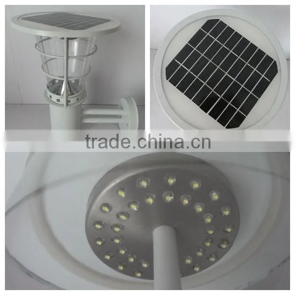 Wall mounted outdoor motion sensor led solar lights for yard