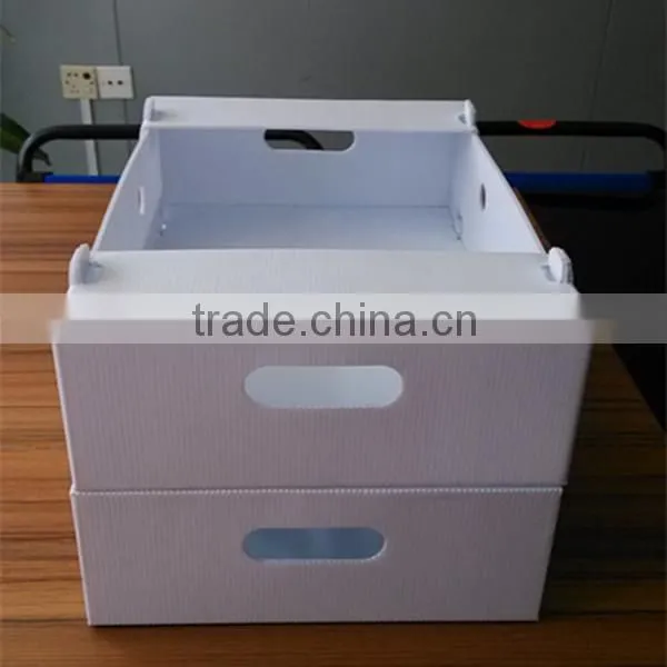 Storage Packaging Collapsible Plastic Fruit Crate