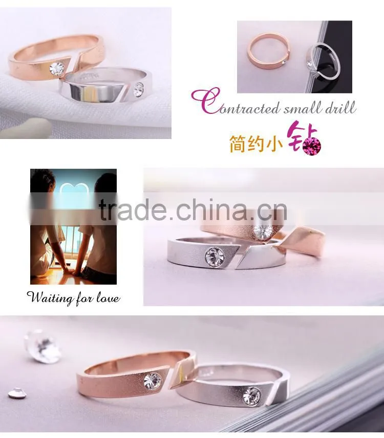 Spring Fashion gold rings design for women with Austria Crystal 40044 / 40045 nuevo