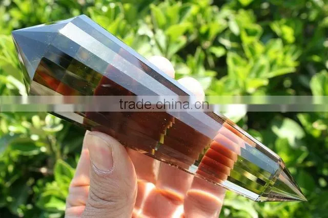Clear quartz crystal
