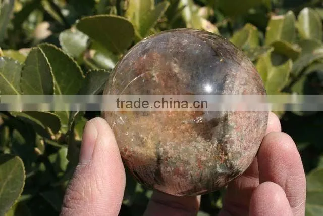 Huge 55mm(2.1") Phantom Quartz Sphere, Crystal Ball