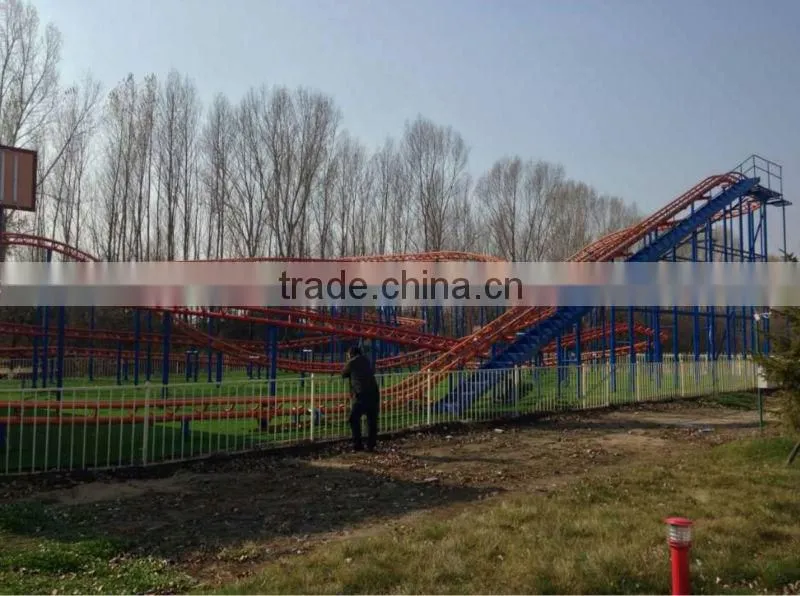 outdoor amusement park rides small roller coaster