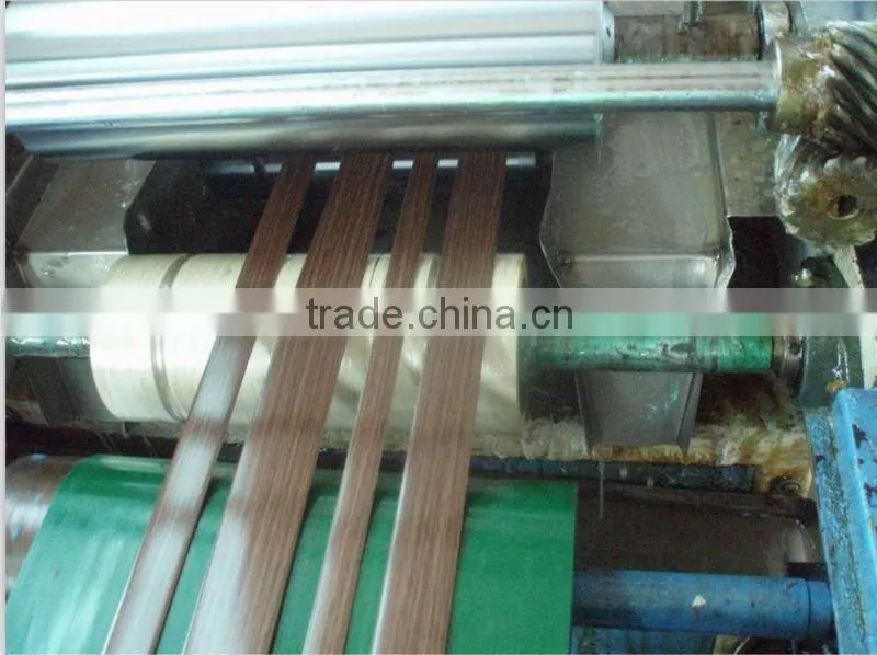 Wood grain pvc edge band