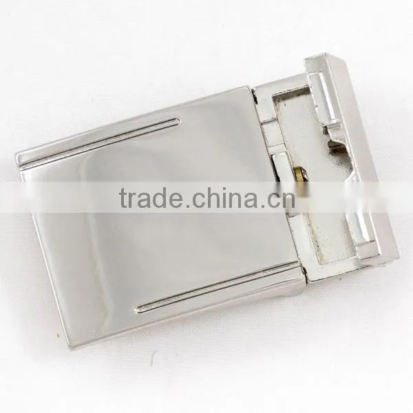 Original 30mm alloy nickel plating civil bridle plate buckle