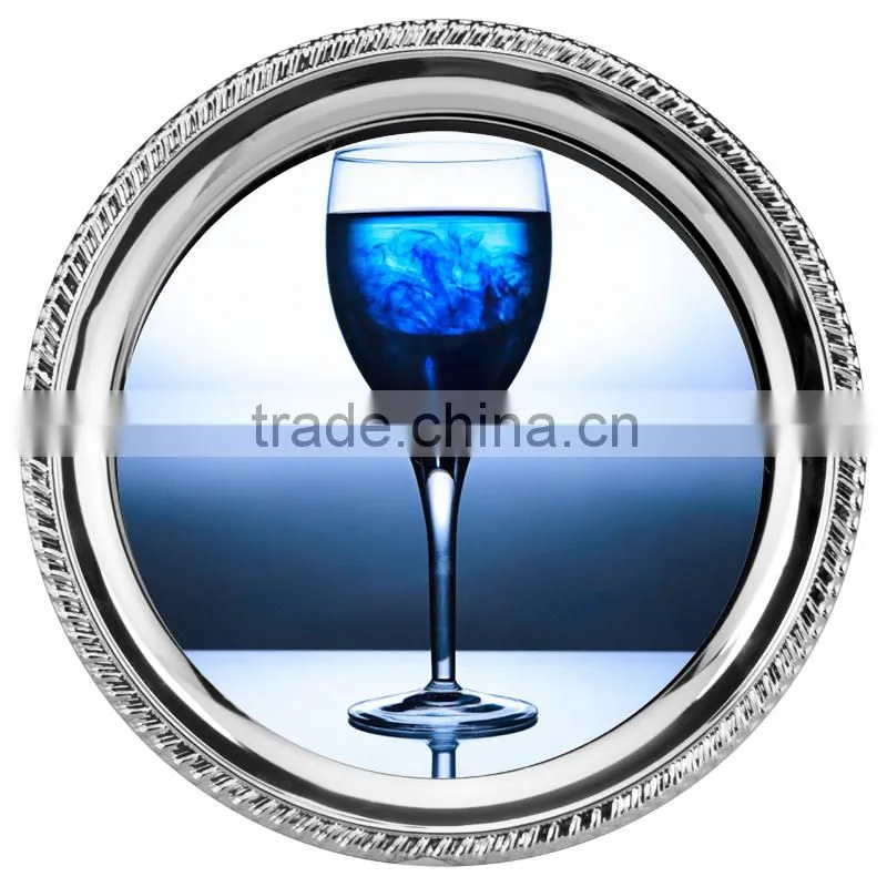 High quality 10" Sublimation metal Plates With high quality printing