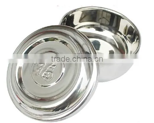 stainless steel bowl rice bowl koearn-style bowl with cover
