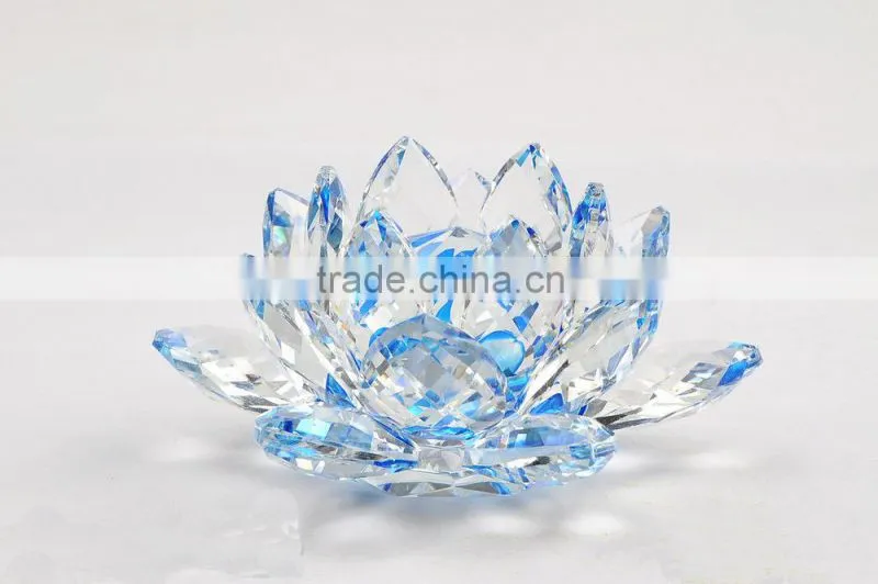 Cheap K9 crystal flower for birthday gift