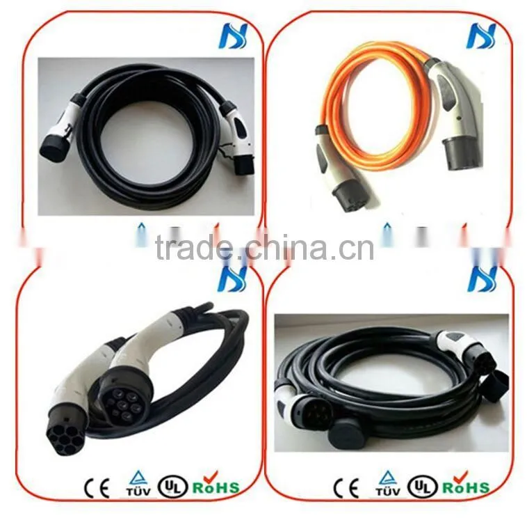 High quality Type 2 EV Connector / IEC 62196-2 Electric Vehicle Inlet Socket