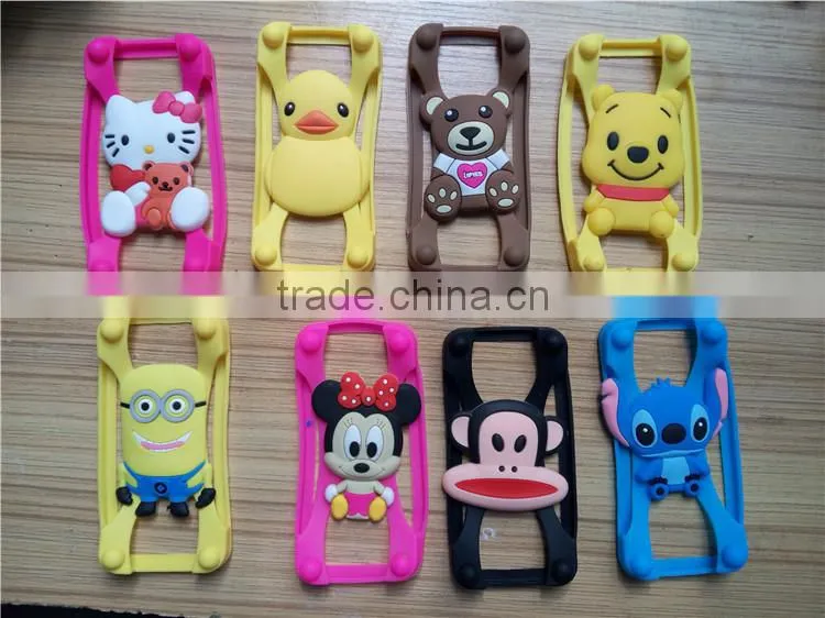 Custom Logo universal bumpers Case free sample silicone phone case accessories