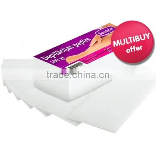 disposable nonwoven waxing strip
