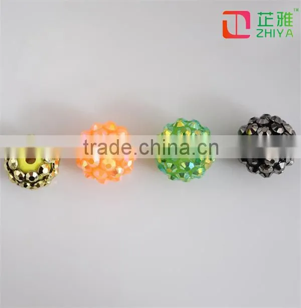Bling Bling AB color beads, flower shaped beads