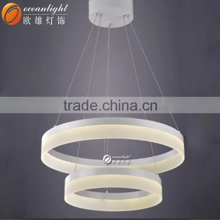 Acrylic Circle Lights Pendant Circle Chandelier Modern LED Lights OXD9019-D40+60+80W