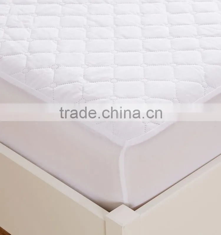 Ultrasonic Quilting King Size Bed Bug Fitted Waterproof Mattress Cover