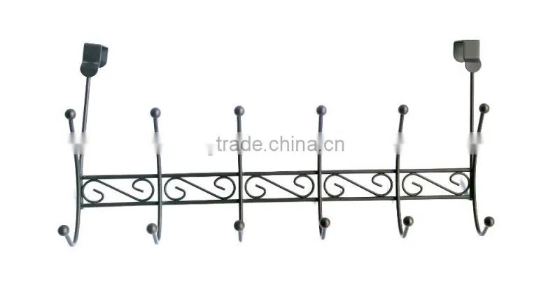 Stainless steel over the door hook
